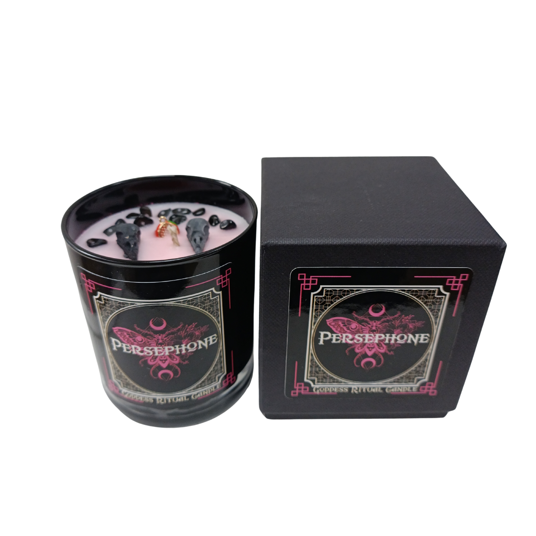 Luxury Persephone Goddess Ritual Candle