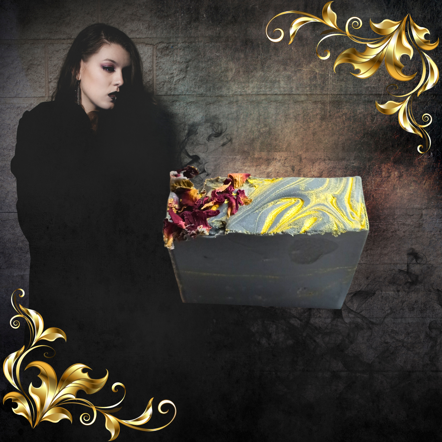 Gilded Initiation sacred soap bar