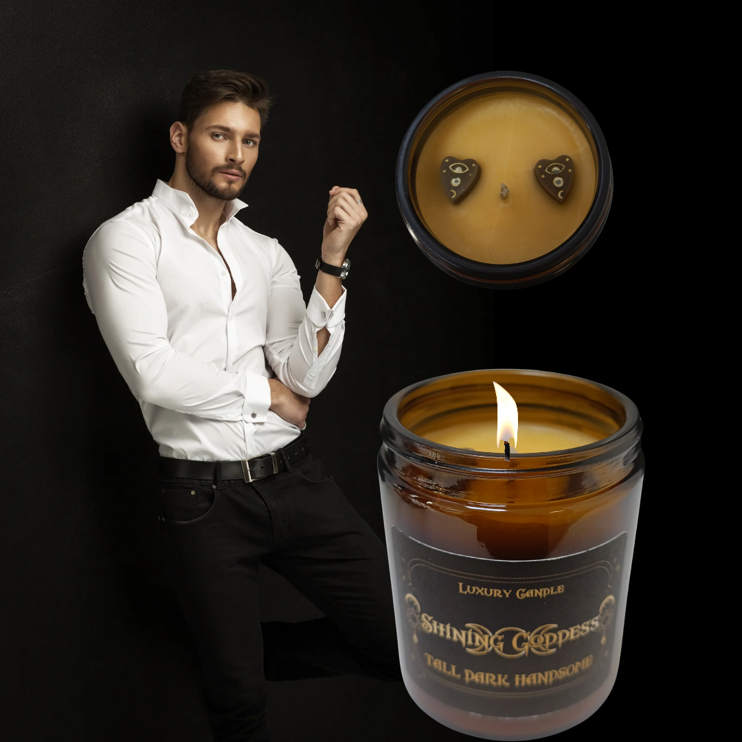 Tall Dark Handsome Candle