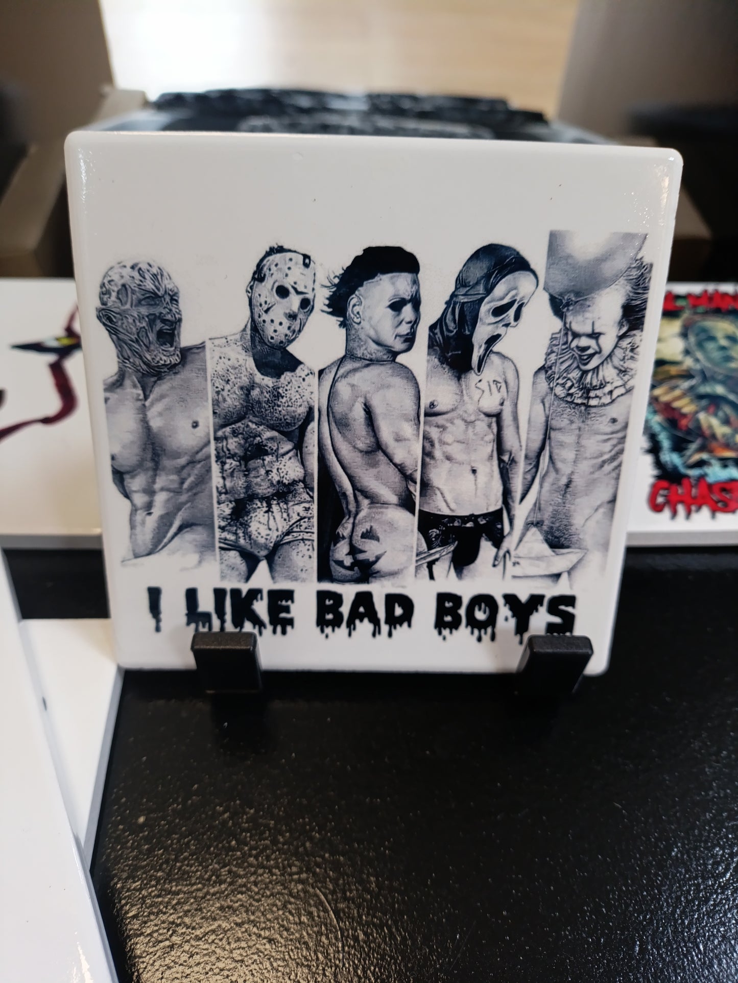 Horror Square Coasters ceramic