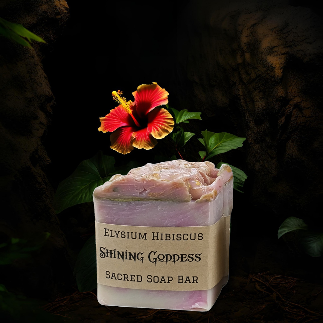 Elysium Hibiscus Artisan sacred soap bar