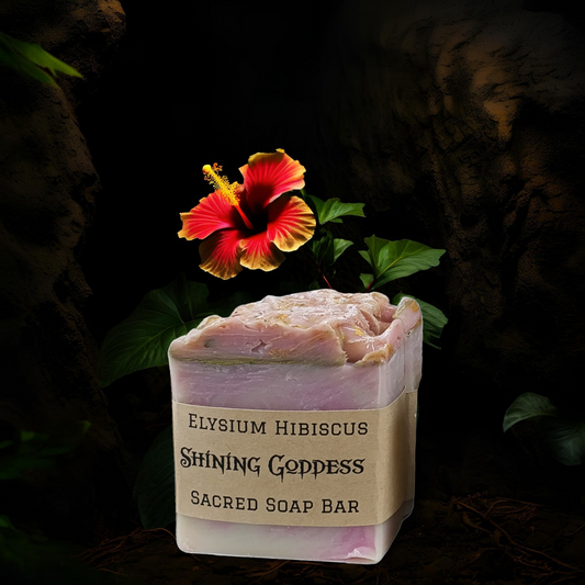 Elysium Hibiscus Artisan sacred soap bar