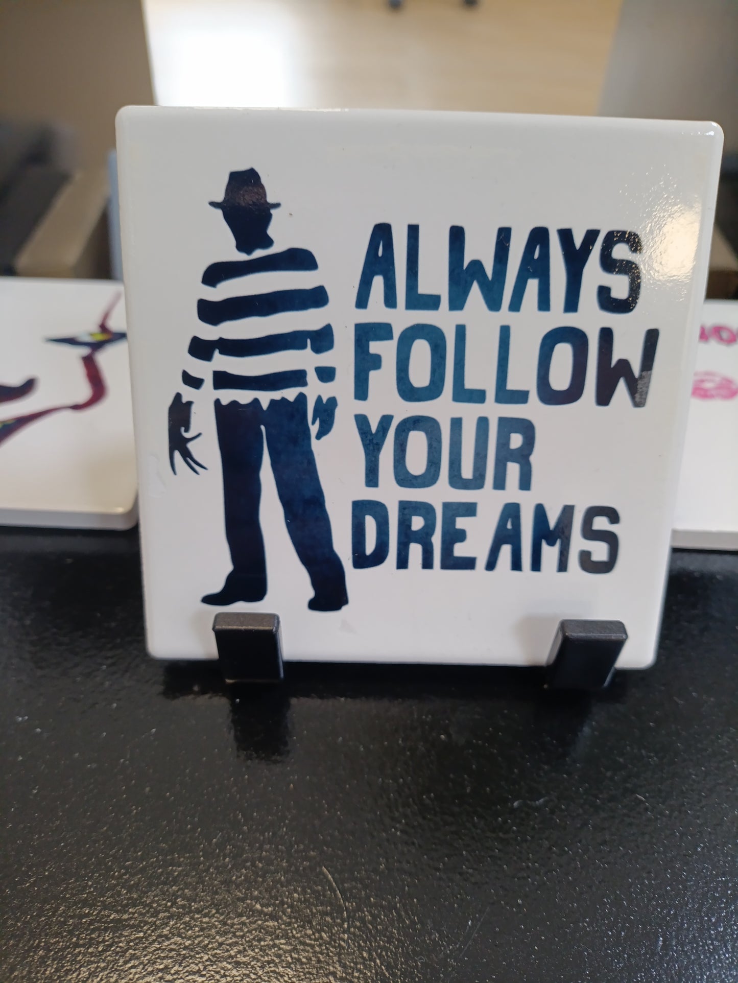 Horror Square Coasters ceramic