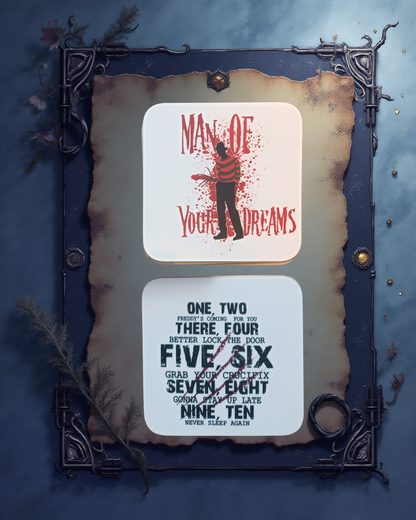 Coasters hardboard glossy