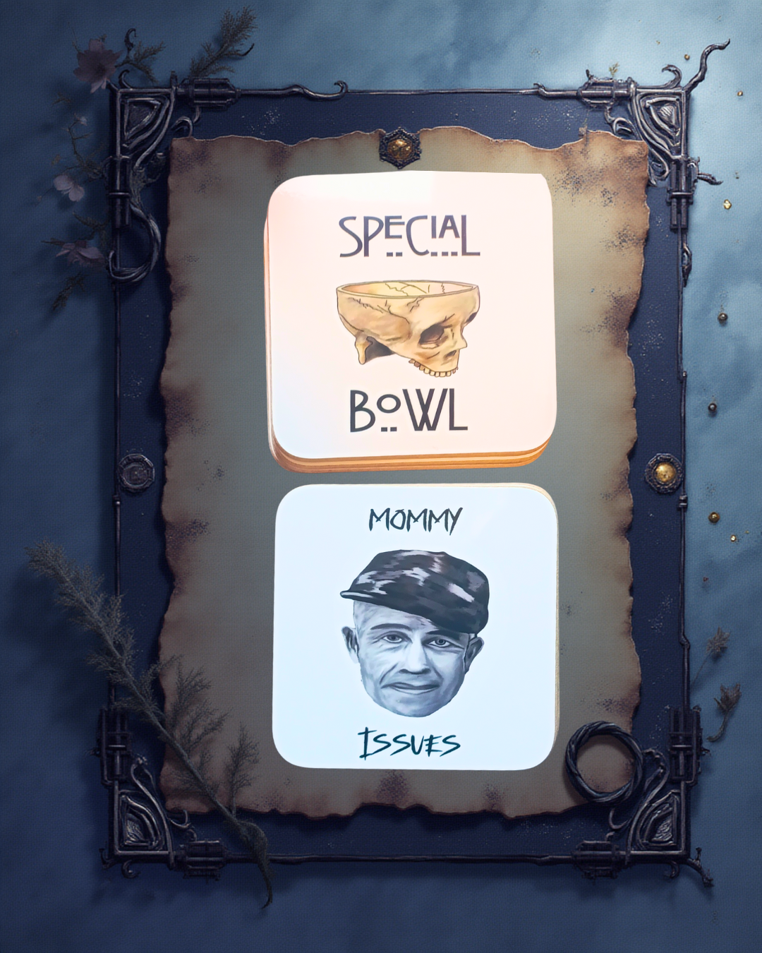 Coasters hardboard glossy