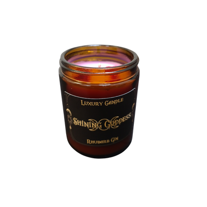 Rhubarb Gin Candle