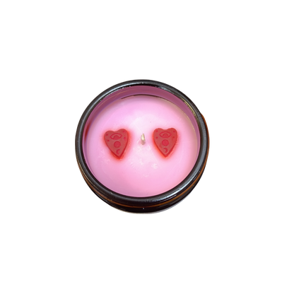 Rhubarb Gin Candle