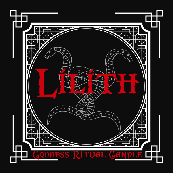 Luxury Lilith Goddess Ritual Candle