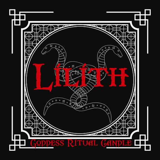 Luxury Lilith Goddess Ritual Candle