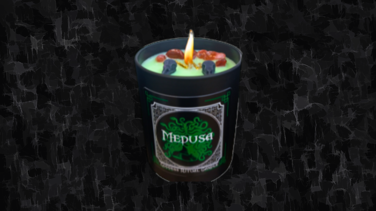 Luxury Medusa Goddess Ritual Candle