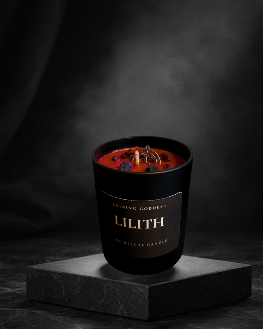 Luxury Lilith Goddess Ritual Candle