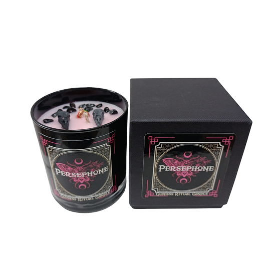 Luxury Persephone Goddess Ritual Candle