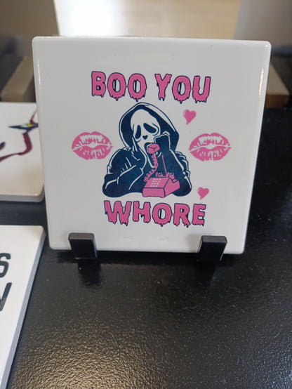 Horror Square Coasters ceramic