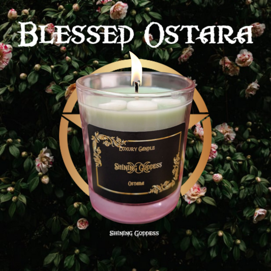 Ostara candle