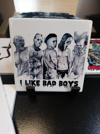 Horror Square Coasters ceramic