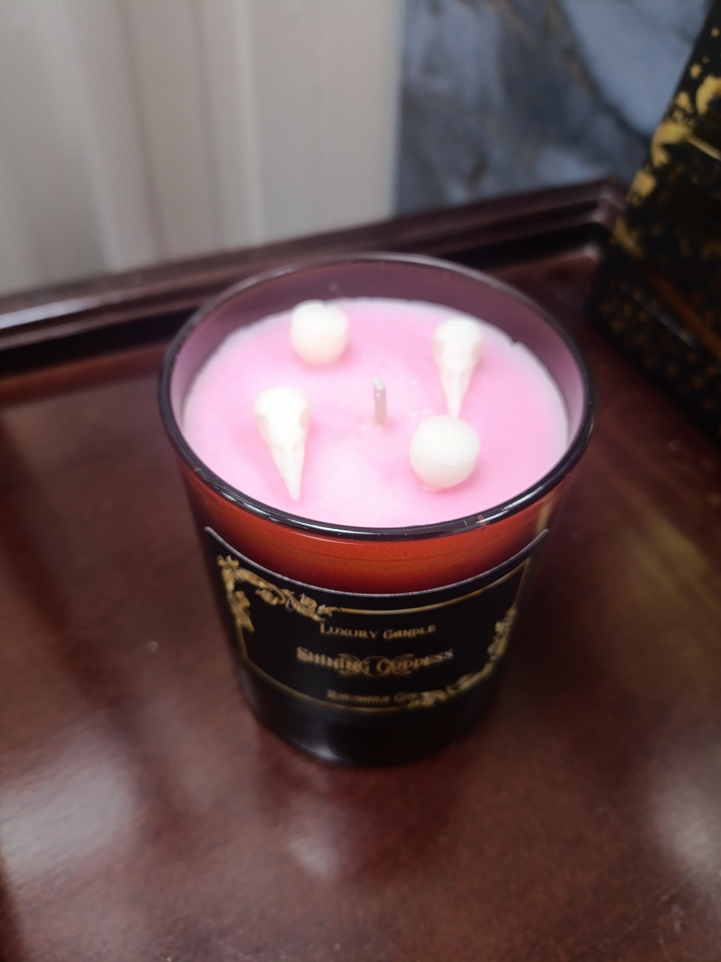 Rhubarb Gin Candle