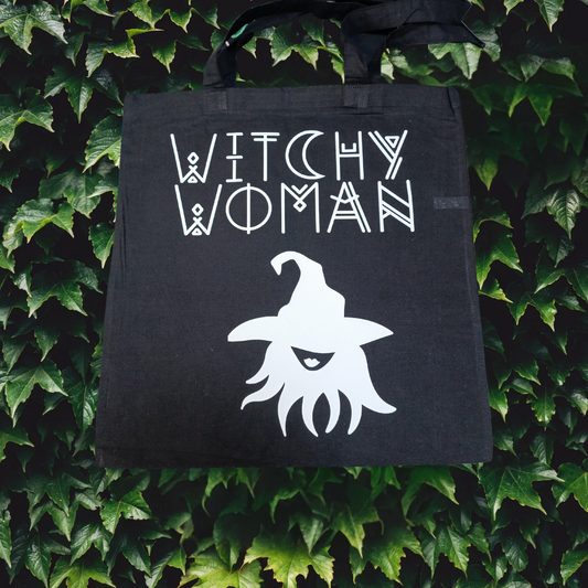Witchy woman Tote bag